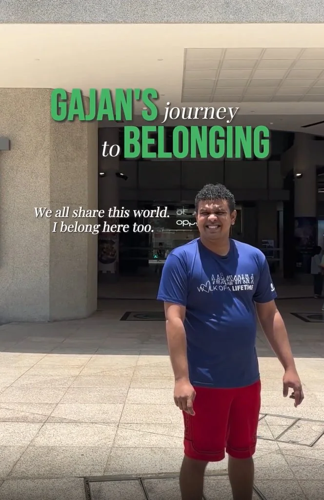 Gajan's story on Instagram