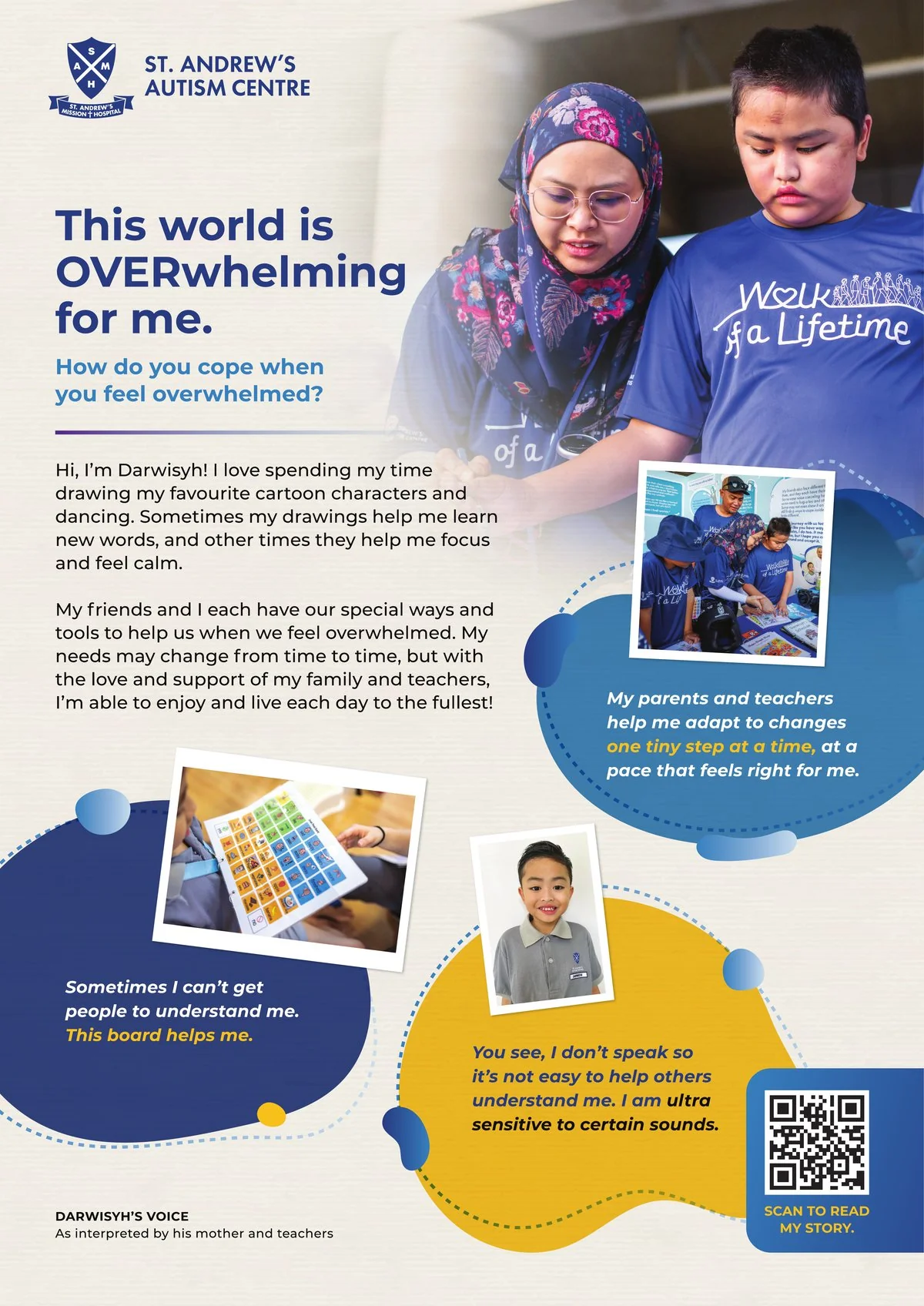 Darwisyh's exhibition panel